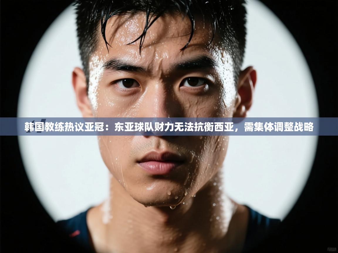 韩国教练热议亚冠:东亚球队财力无法抗衡西亚,需集体调整战略 第2张