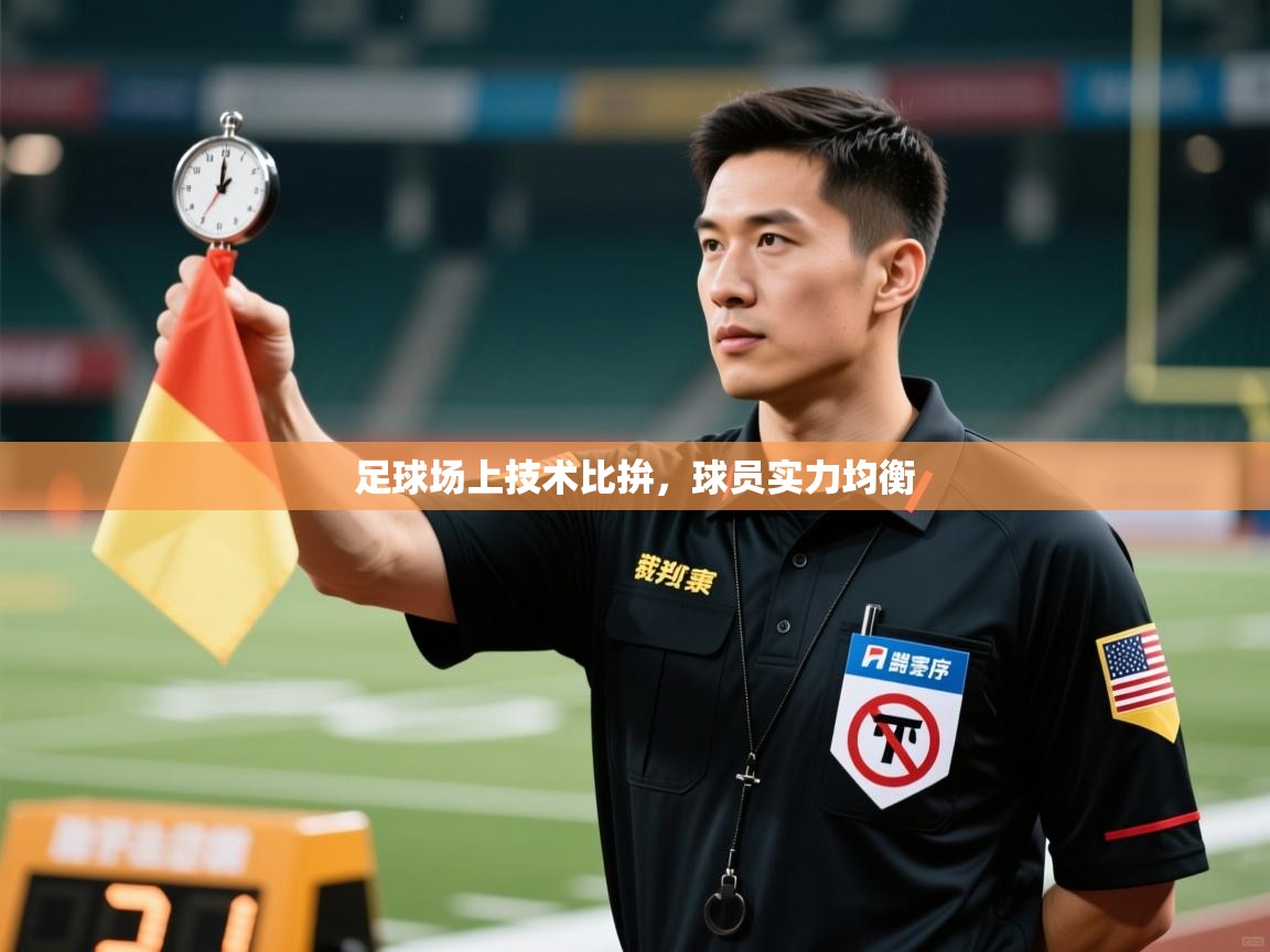 足球场上技术比拚，球员实力均衡  第2张